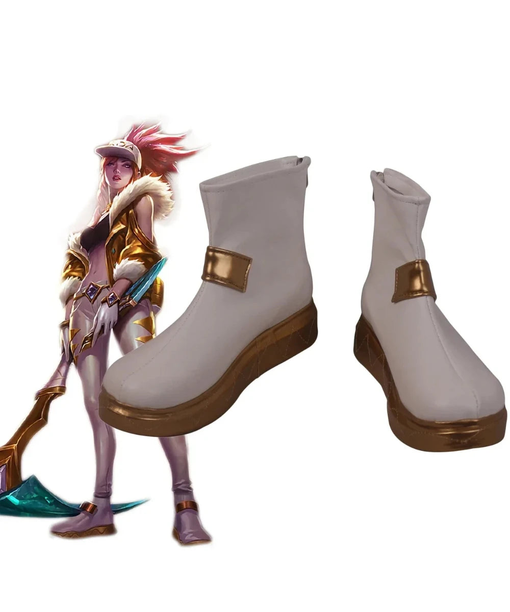LOL KDA Akali Prestige Skin Cosplay Boots Custom Made Shoes