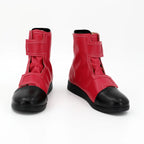 Dragon Ball Bulma Cosplay Shoes Red Boots Custom Made Any Size