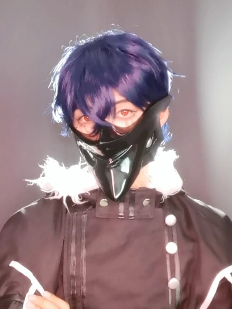 Tokyo Ghoul Kirishima Ayato and Kureo Mado Cosplay Mask Fiberglass Prop
