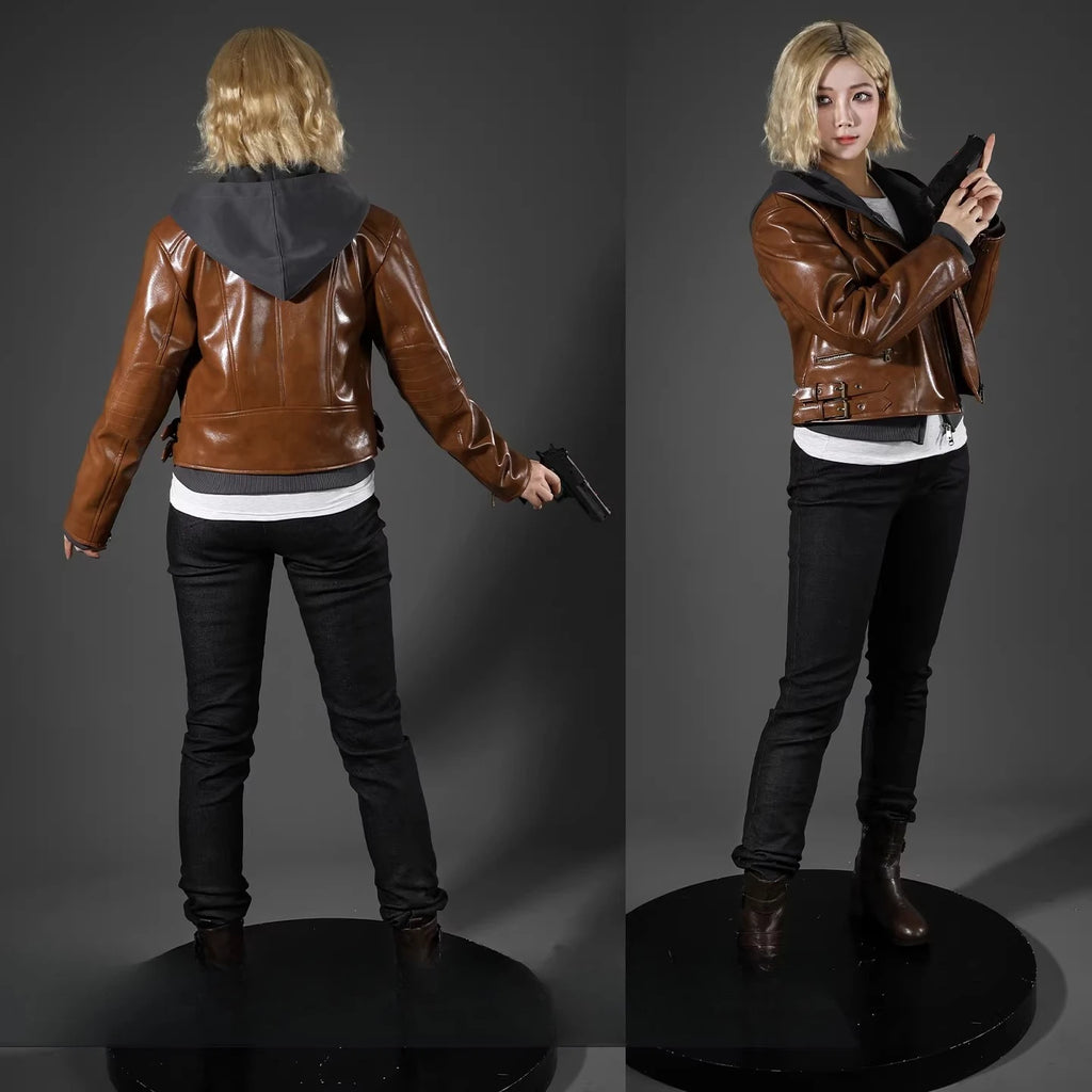 Resident Evil 9 Requiem Grace Ashcroft Cosplay Costume Outfit Shoes Full Set
