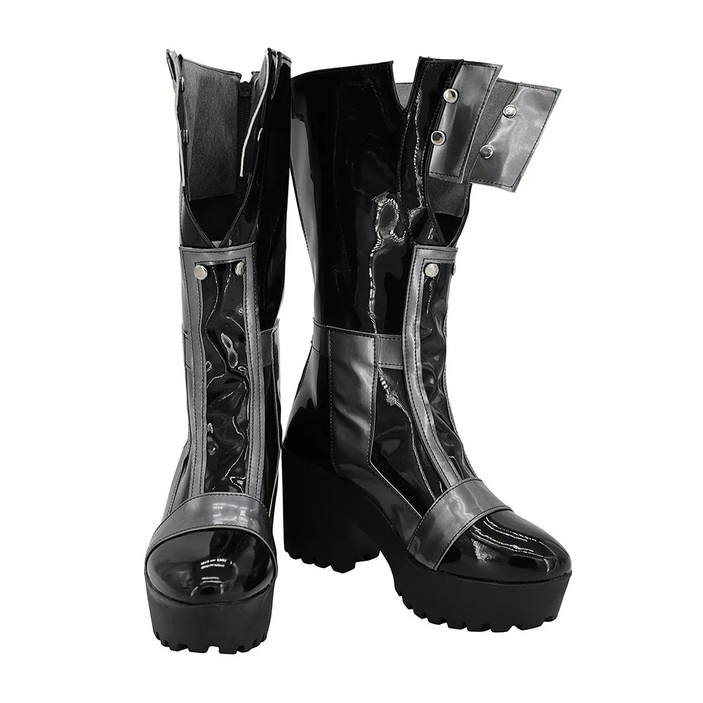 Arknights Lappland Cosplay Boots High Heel Shoes