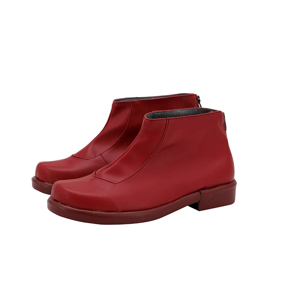 The Seven Deadly Sins Ban Cosplay Boots Red Shoes