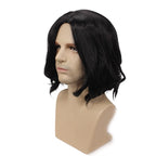Perruque Harry Potter et le Prince de Sang-Mêlé Severus Rogue Weasley Voldemort Horace en fibre haute température pour cosplay 