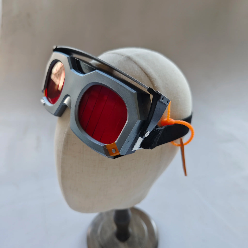 Zenless Zone Zero Grace Howard Cosplay Goggles & Knee Armor Set