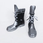 My Hero Academia Hero Killer Stain Chizome Akaguro Cosplay Boots Silver Shoes