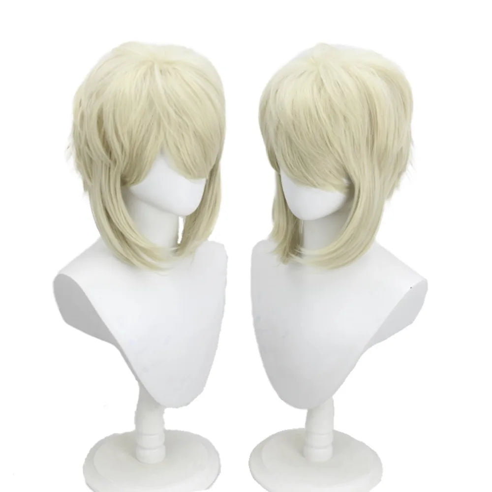 Limbus Company Faust Cosplay Wig Blonde Hair