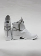 SAO Sword Art Online Asuna Yuuki Cosplay Shoes White Boots