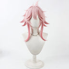 Honkai Star Rail Evanescia Cosplay Wig Pink Hair