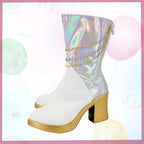 Kpop Demon Hunters Mira Cosplay Shoes Shining Boots High Heel Custom Made