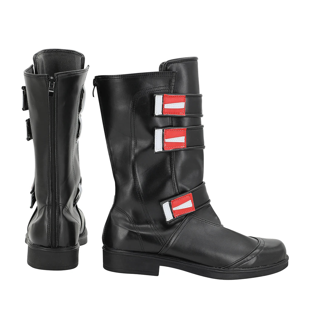 Chaussures de cosplay Jason Todd de Gotham Knights, bottes en cuir, chaussures de jeu de rôle