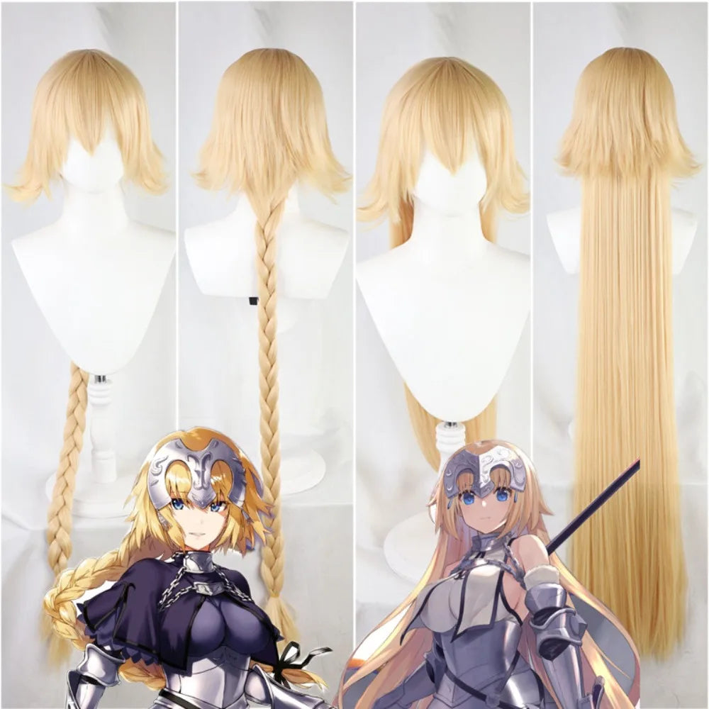 Fate Apocrypha Jeanne d Arc Cosplay Wig FGO Ruler Hair