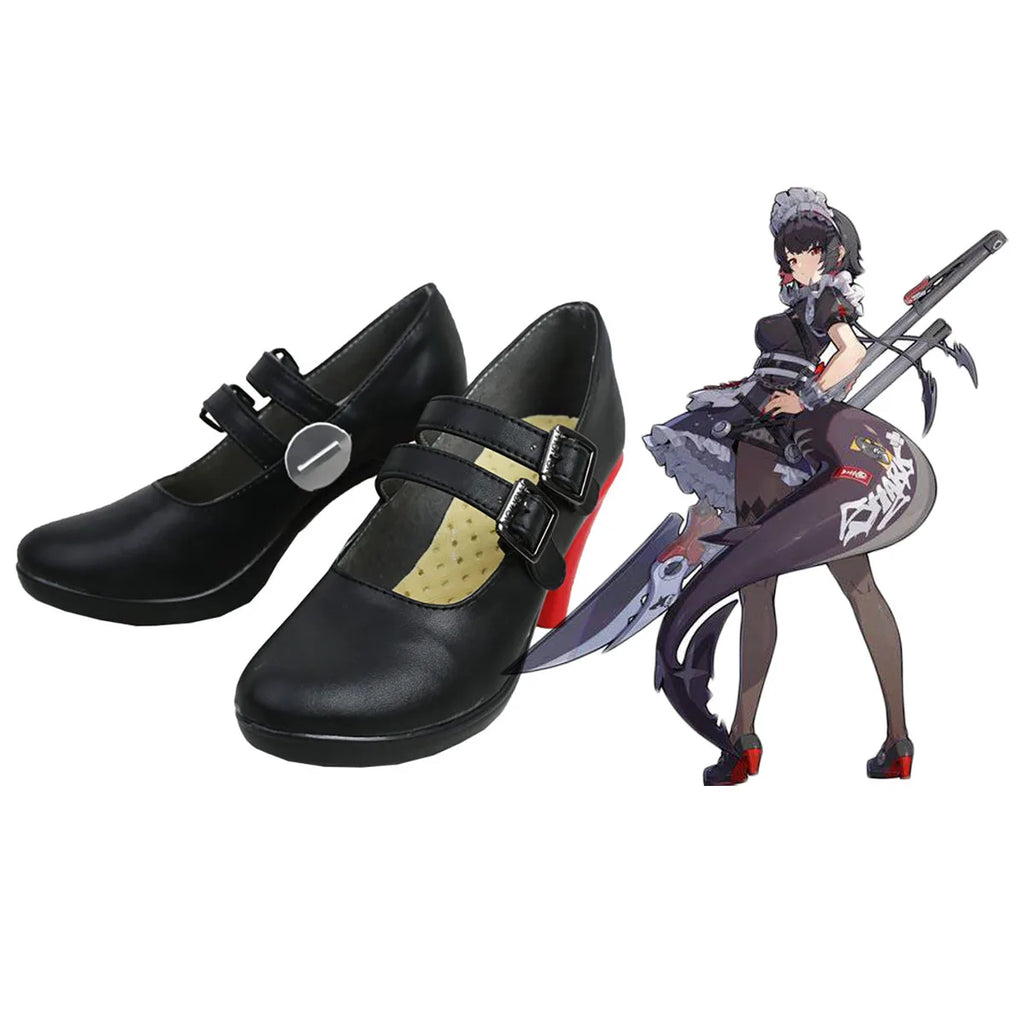 Zenless Zone Zero Ellen Joe Cosplay Shoes High Heel Boots