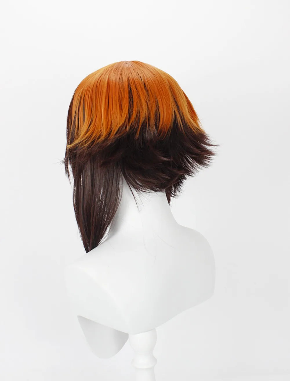 Yu-Gi-Oh! GX Jaden Yuki Cosplay Wig Spiky Two-Tone Brown Anime Hair | MiDicosplay