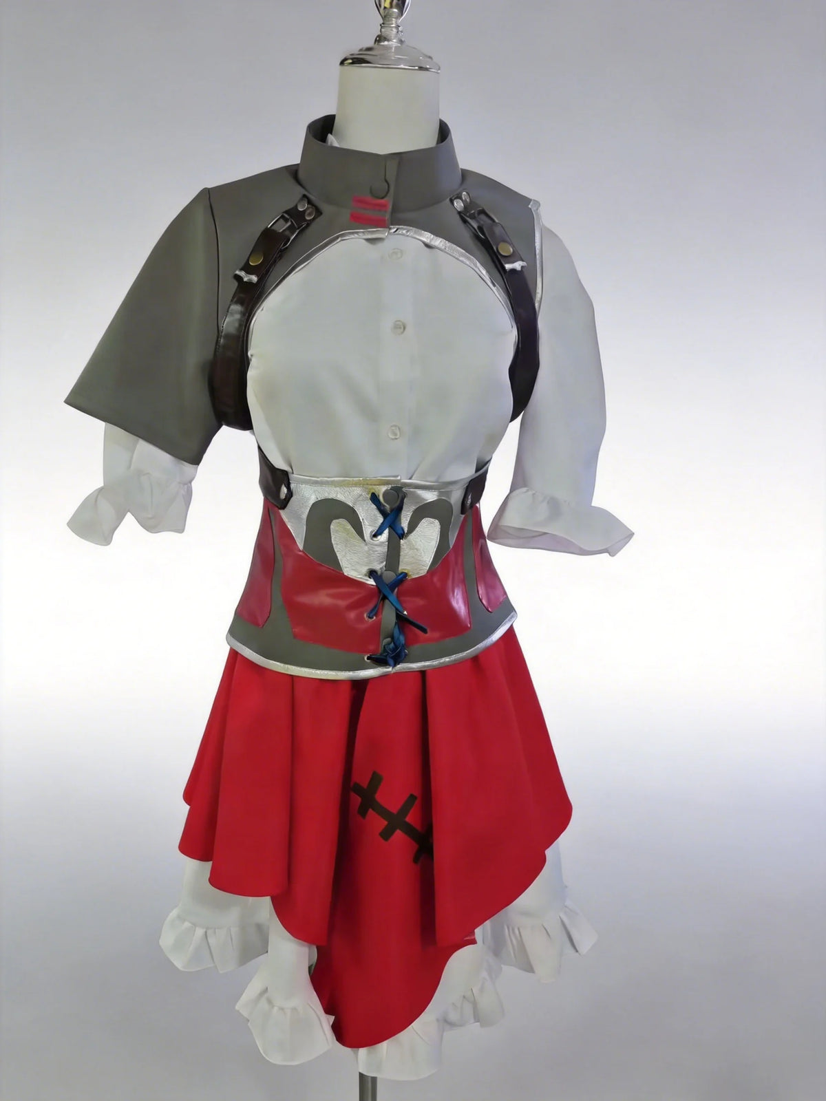 Overwatch Red Riding Hood Ashe Cosplay Costume Suit Custom Made