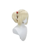 Perruque de cosplay de Hiyori Sarugaki (Bleach), cheveux beiges 