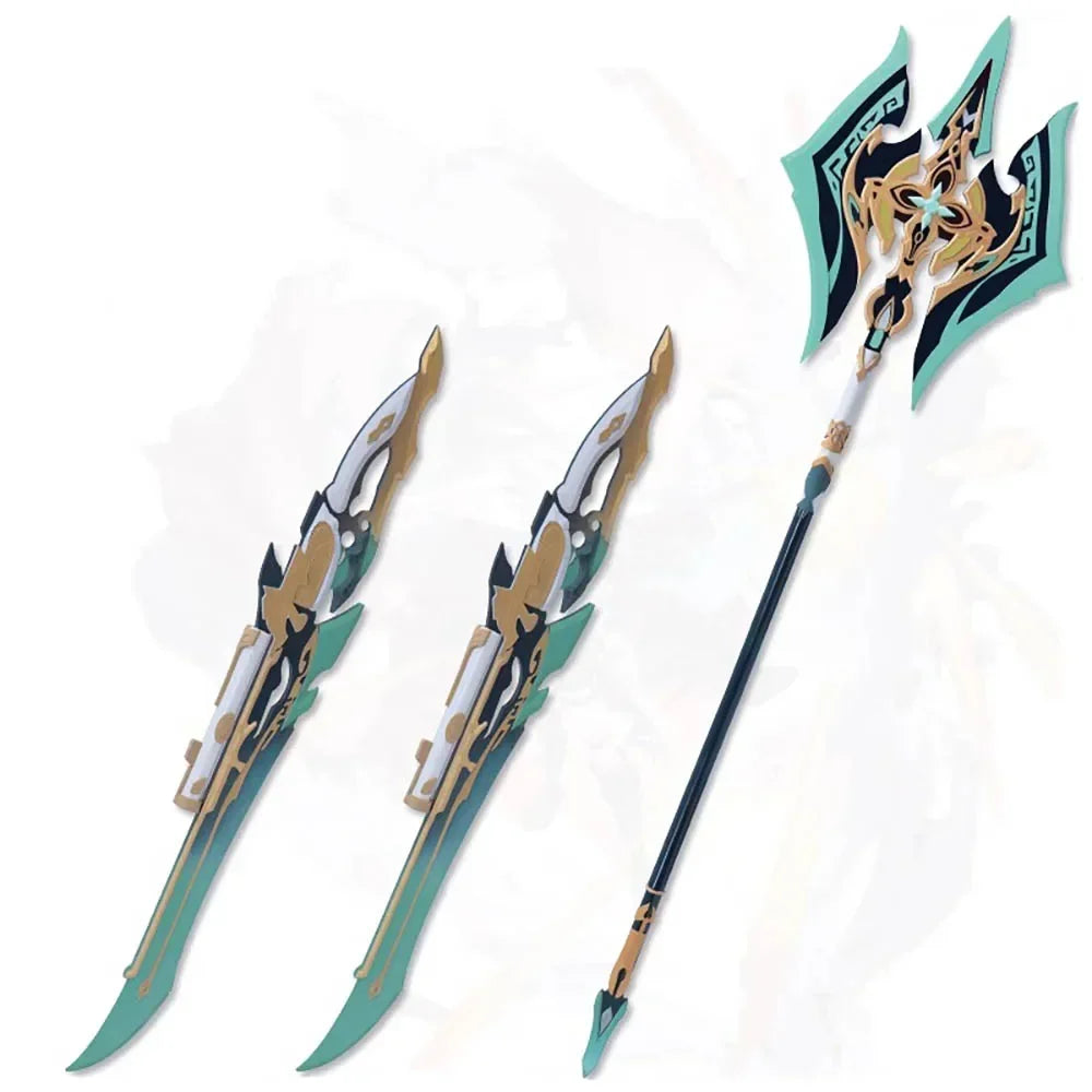 Honkai: Star Rail Feixiao Cosplay Prop Axe Wood Sword