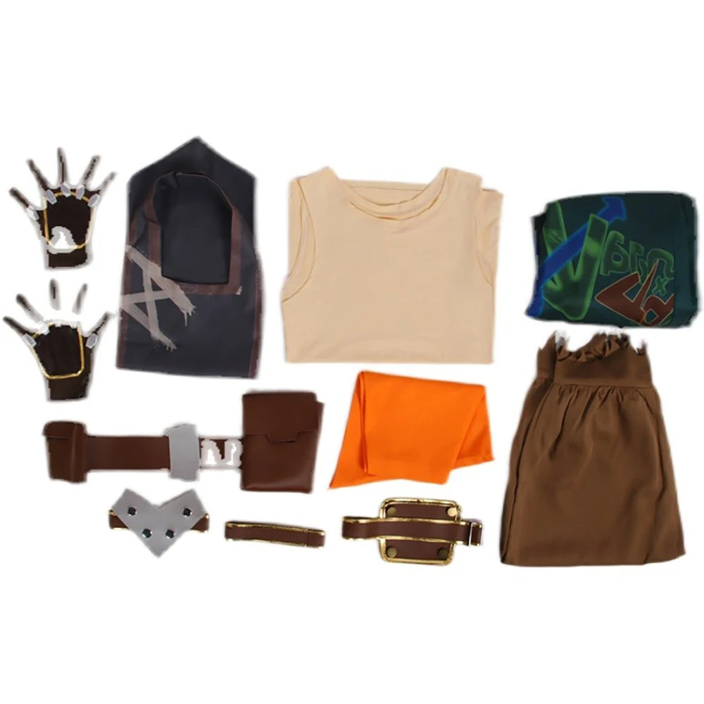 LOL Ekko Guardians of the Future Full Set Cosplay Costume