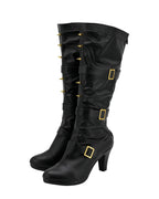 Danganronpa V3 Miu Iruma Cosplay Boots High Heel Black Shoes