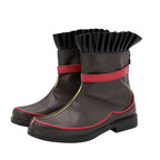 Final Fantasy14 Warrior of Light Monk Cosplay Boots Brown Boots