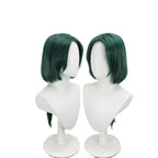 Fire Emblem Linhardt Cosplay Wig Green Hair