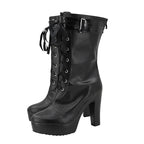 Honkai Star Rail x Fate Saber Artoria Cosplay Shoes Black Boots