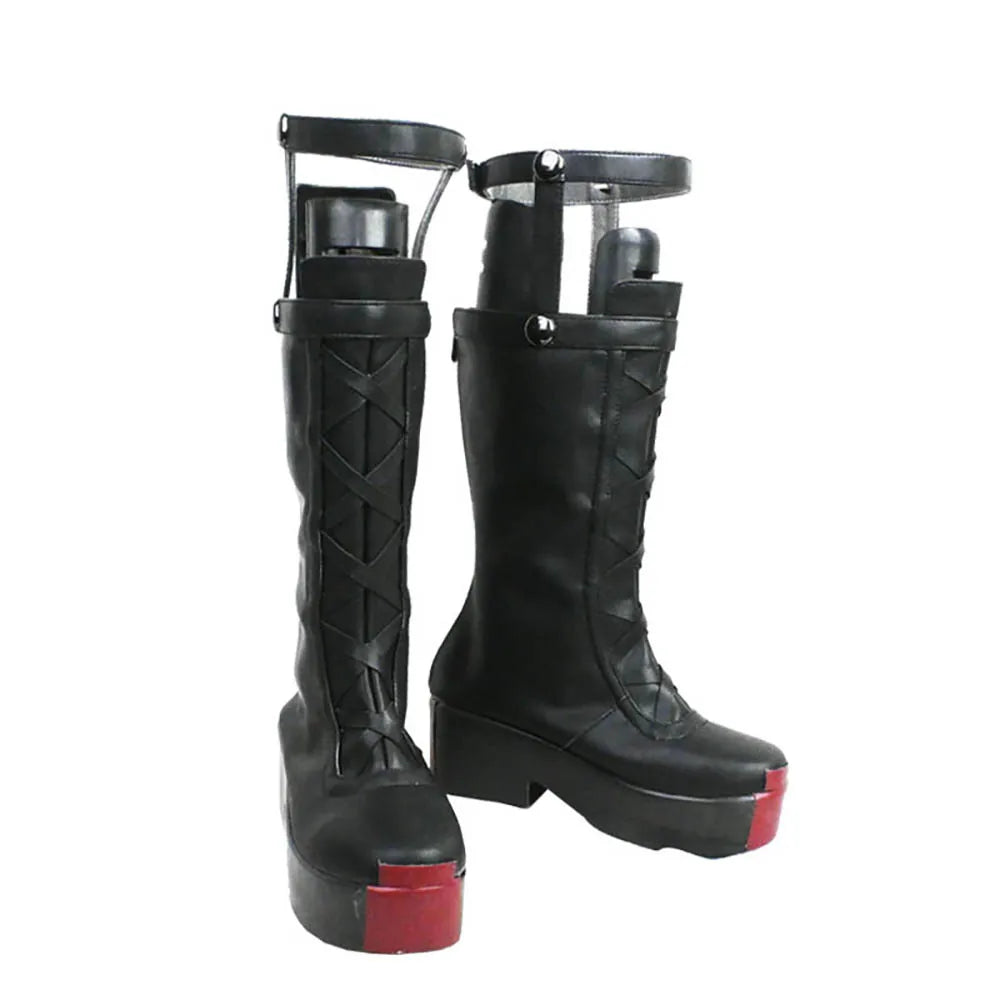 Zenless Zone Zero Corin Wickes Cosplay Boots Black Shoes