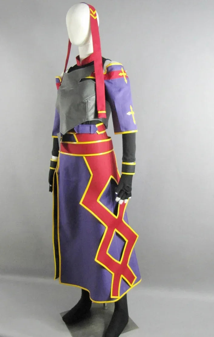 Sword Art Online Rosario Cosplay Costume Yuuki Konno Mother's Outfit
