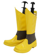 Dragon Ball Super Kefla Cosplay Boots Yellow Anime Shoes