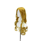 Perruque de cosplay Rose Otoribashi de Bleach, cheveux longs, ondulés et bouclés blonds 