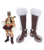 My Hero Academia Tiger Yawara Chatora Cosplay Boots Brown Shoes