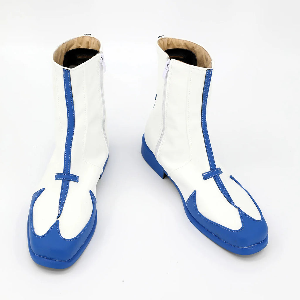 Bleach Ishida Uryuu Cosplay Shoes Custom White Boots Any Size
