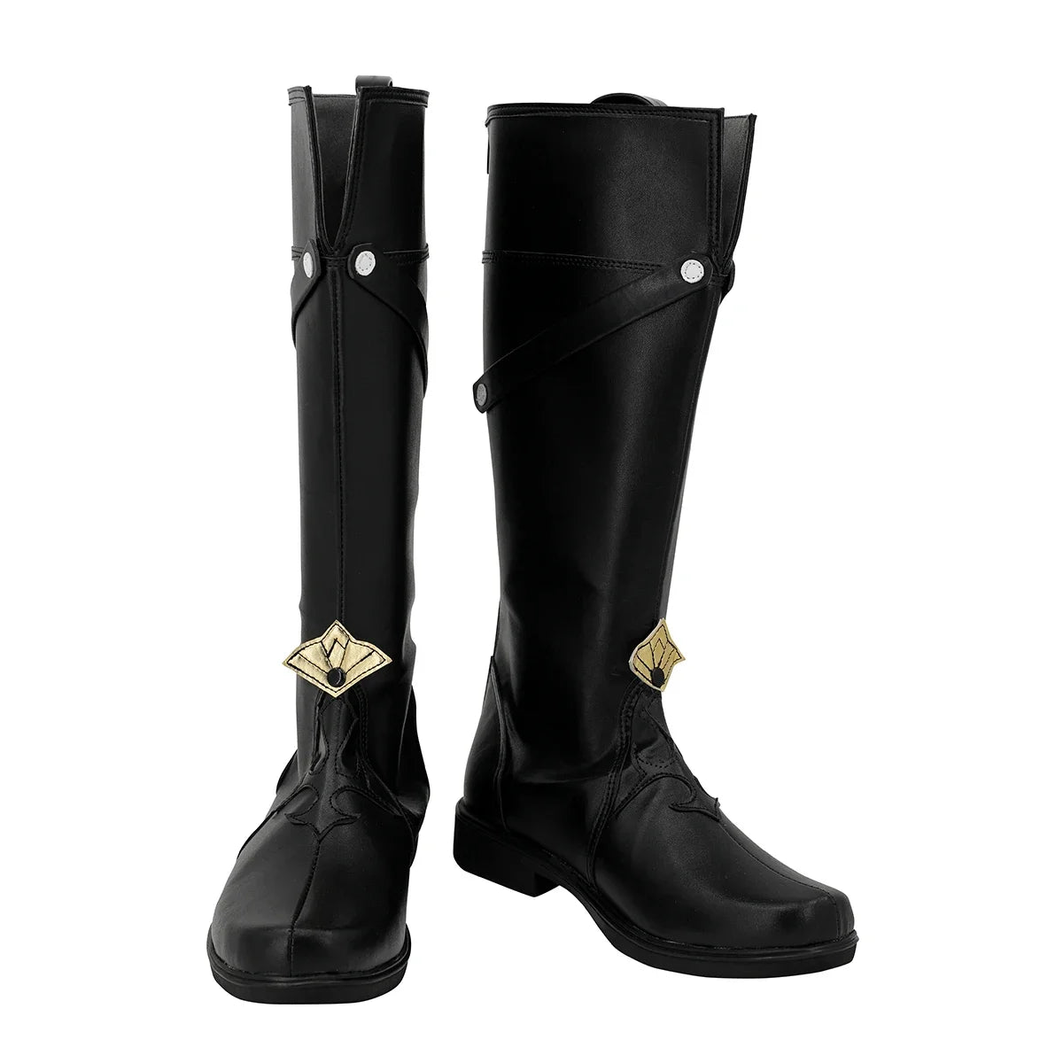Honkai Star Rail Luocha Cosplay Boots Black Shoes