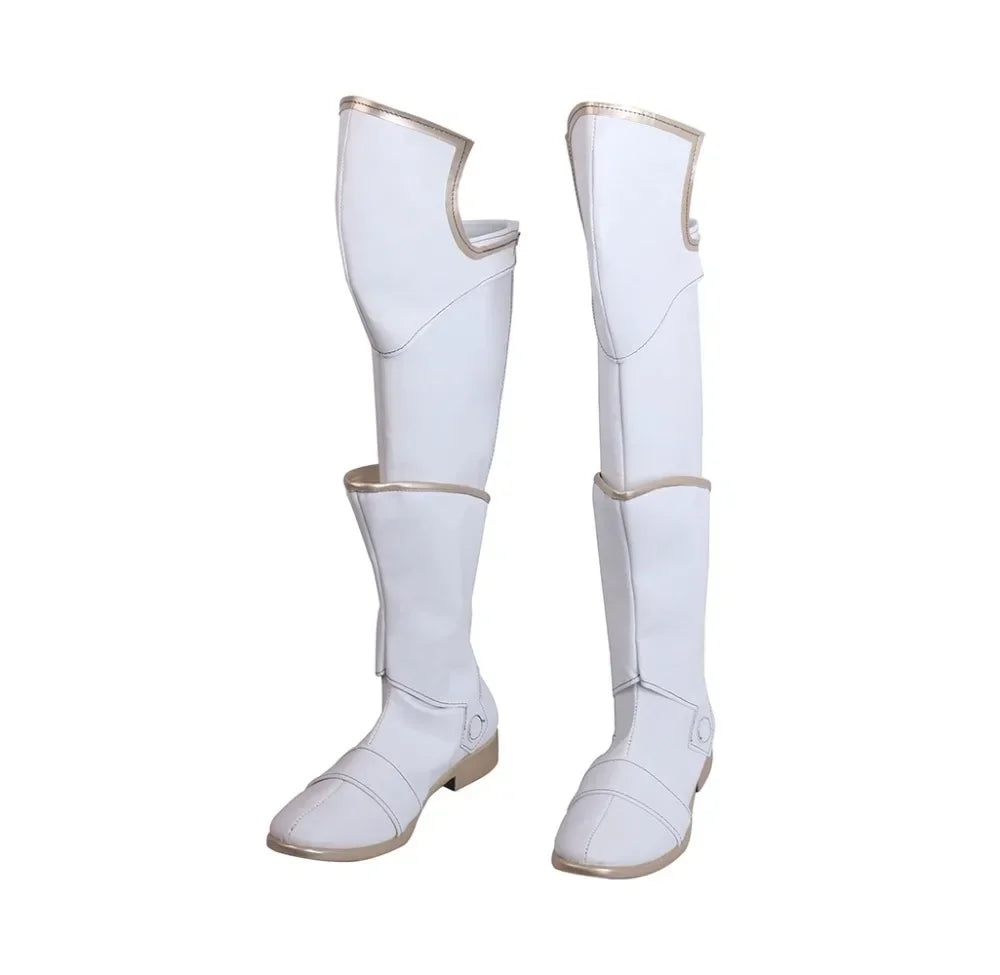 The Rising of the Shield Hero Motoyasu Kitamura Cosplay Boots White Shoes