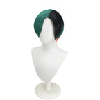 Cyberpunk2077 Judy Alvarez Cosplay Wig Tri Color Side Part Punk Hair