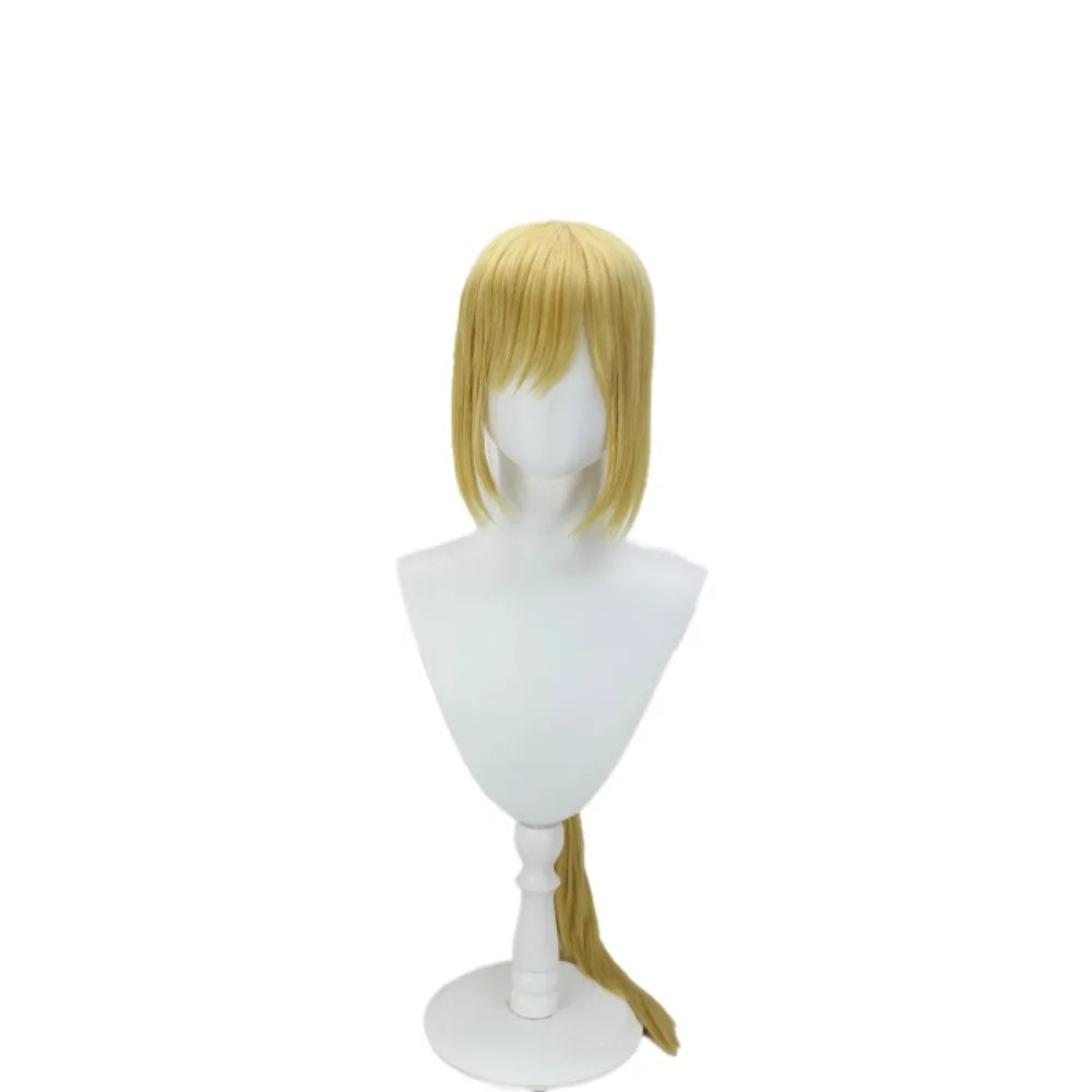 The King of Fighters 97 Terry Bogard Cosplay Wig Golden Spiky Long Hair