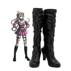 Danganronpa V3 Miu Iruma Cosplay Boots High Heel Black Shoes
