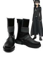 Sword Art Online Kirito Cosplay Boots Black Shoes Custom Made