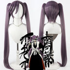 Bleach Saito Furofushi Cosplay Wig Detachable Ponytail Hair