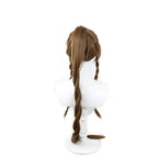 Final Fantasy VII Aerith Gainsborough Cosplay Wig Long Brown Hair
