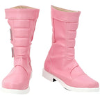 The Super Mario Bros Peach Princess Cosplay Shoes Kart Tour Pink Boots