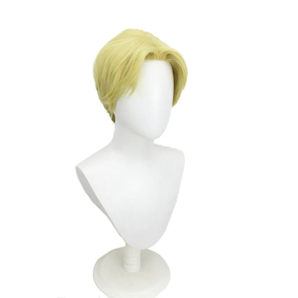 Attack on Titan Final Season Zeke Yeager Cosplay Wig Golden Hair