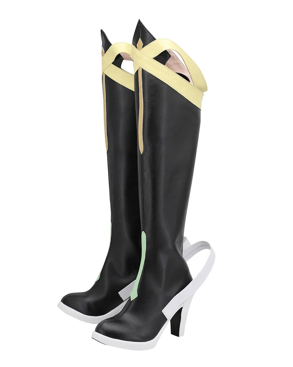 Sword Art Online Asada Shino Cosplay Boots High Heel Black Shoes