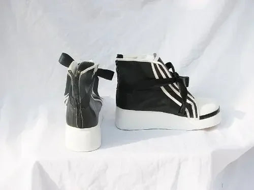 Custom Final Fantasy Tifa Lockhart Cosplay Boots Black Shoes | MiDicosplay