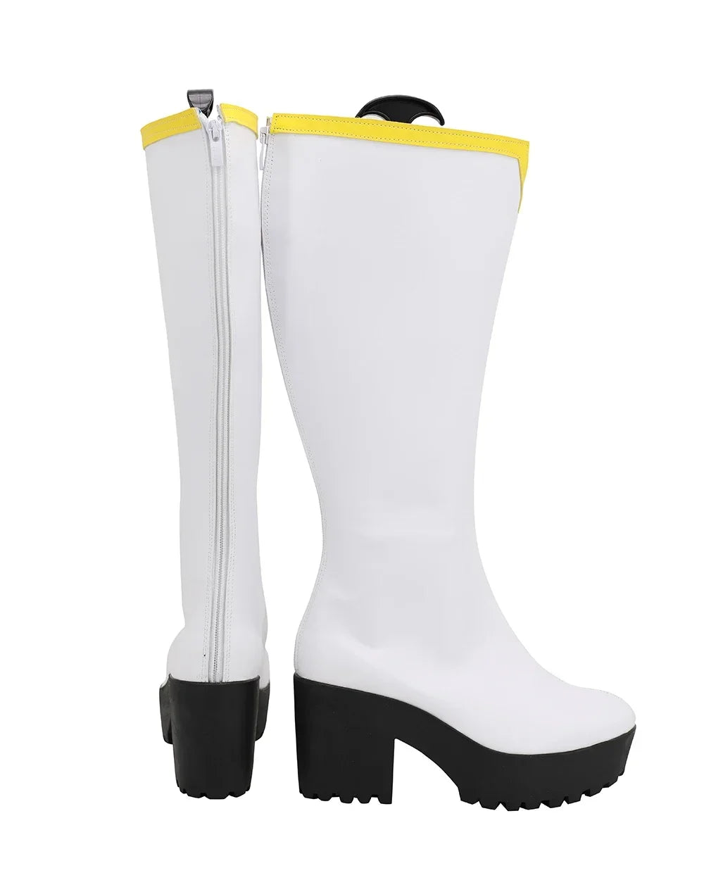 Fairy Tail Kagura Cosplay Boots White Shoes