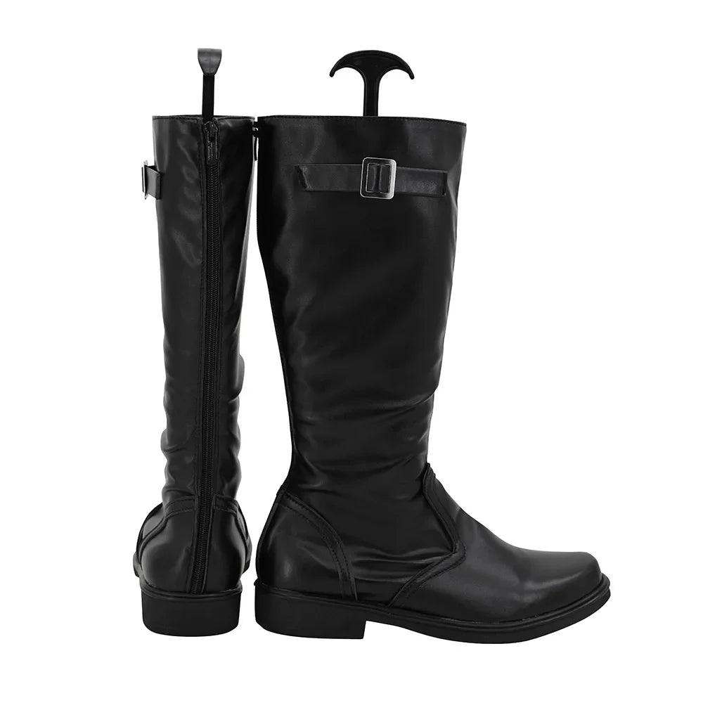 Star Wars TIE Fighter Pilot Cosplay Boots Black Shoes