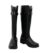 Final Fantasy VII Remake Sephiroth Cosplay Boots Custom Made Black Shoes