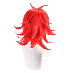 Perruque de cosplay Niffty de Hazbin Hotel, cheveux rouge vif