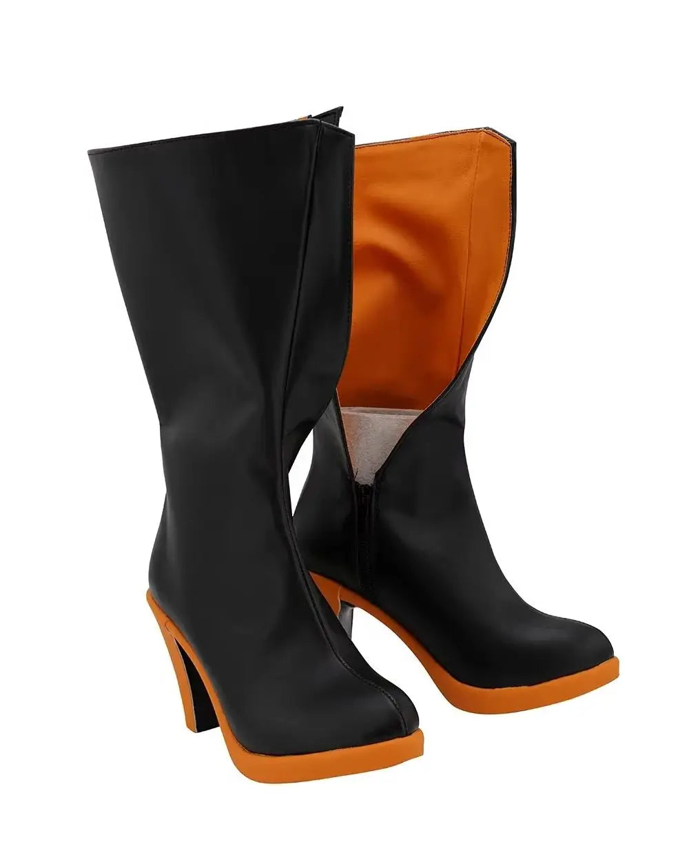 LOL Luxanna Cosplay Boots High Heel Black Shoes