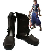 Final Fantasy XIII Noel Cosplay Shoes Black Boots Custom Made