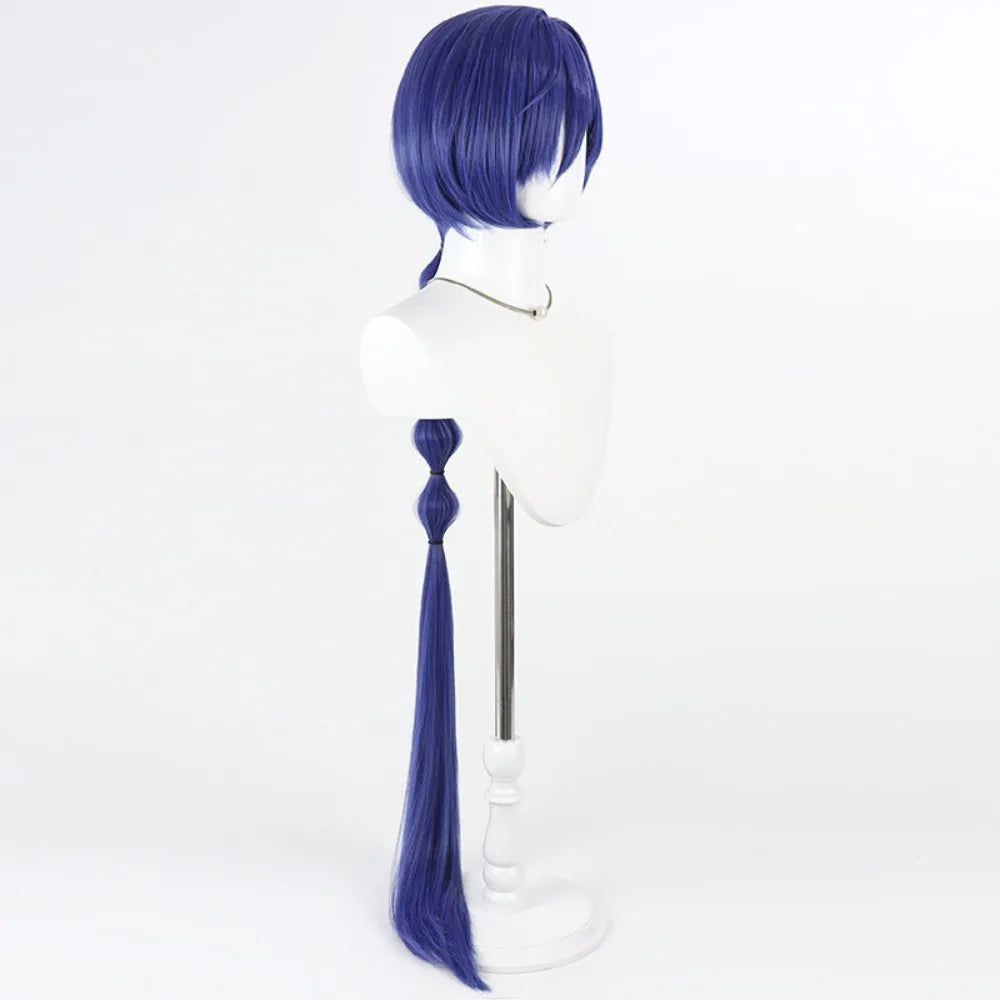 Zenless Zone Zero Promia Cosplay Wig Blue Styled Hair